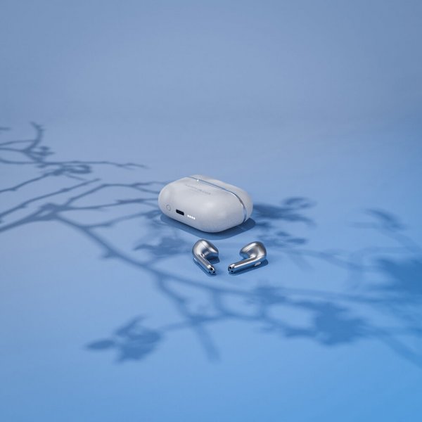Happy Plugs Hope TWS Silver