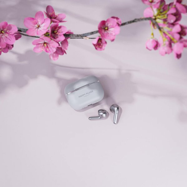 Happy Plugs Hope TWS Silver