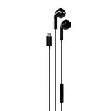 Happy Plugs Trådade Hörlurar USB-C Svart