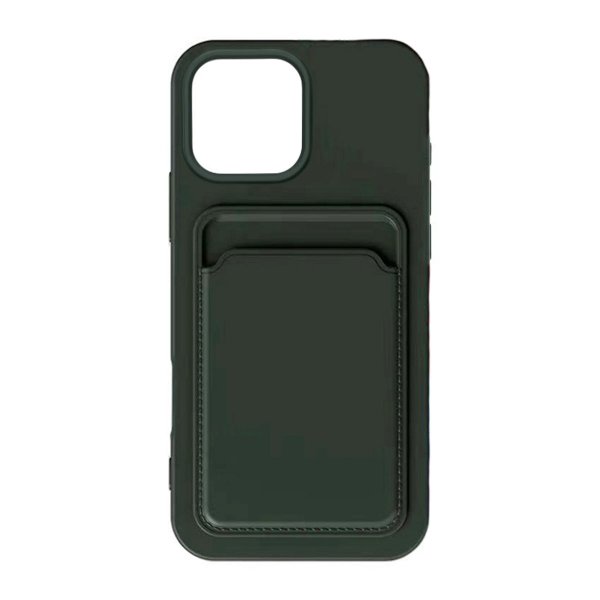 iPhone 16 Pro Max Skal Korthållare Grön