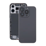 iPhone 16 Pro Baksida Glas med Magnet och Kameralins - Svart Titan