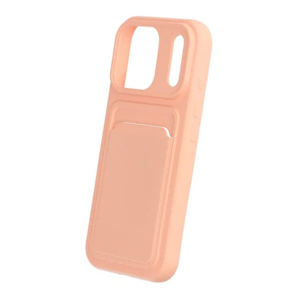 iPhone 17 Pro Skal Korthållare Rosa