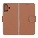 iPhone 17 Fodral med Kortfack Stativfunktion Brun