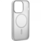 Puro iPhone 15 Pro Skal Gradient MagSafe Silver