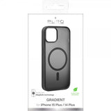 Puro iPhone 15 Plus Skal Gradient MagSafe Svart