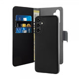 Puro Samsung Galaxy A25 Fodral Wallet Detachable 2 in 1 Svart
