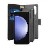 Puro Samsung Galaxy S23 FE Fodral Wallet Detachable 2 in 1 Svart