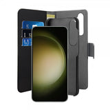 Puro Samsung Galaxy S24 Plus Fodral Wallet Detachable 2 in 1 Svart