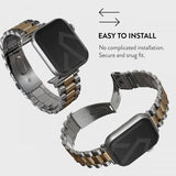 Burga Apple Watch 38/40/41/42mm Armband Metal Silver Guld