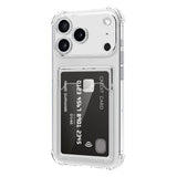 iPhone 17 Pro Skal Korthållare Transparent