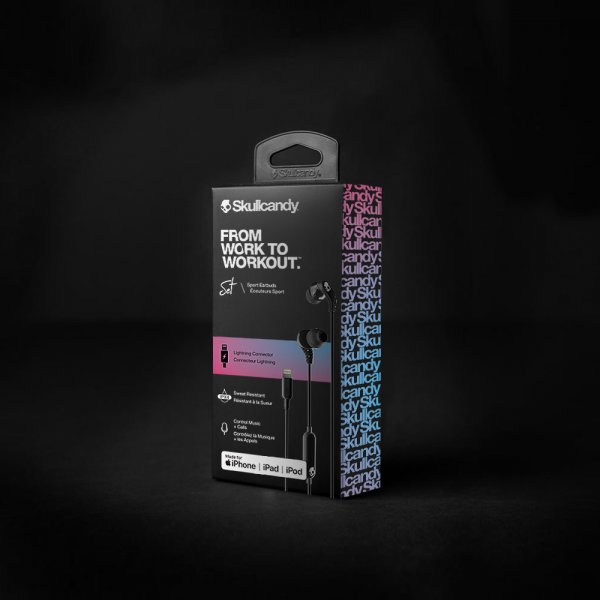 Skullcandy Hörlurar Set Lightning In-Ear Svart