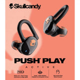Skullcandy Trådlösa Hörlurar Push Play Svart Orange
