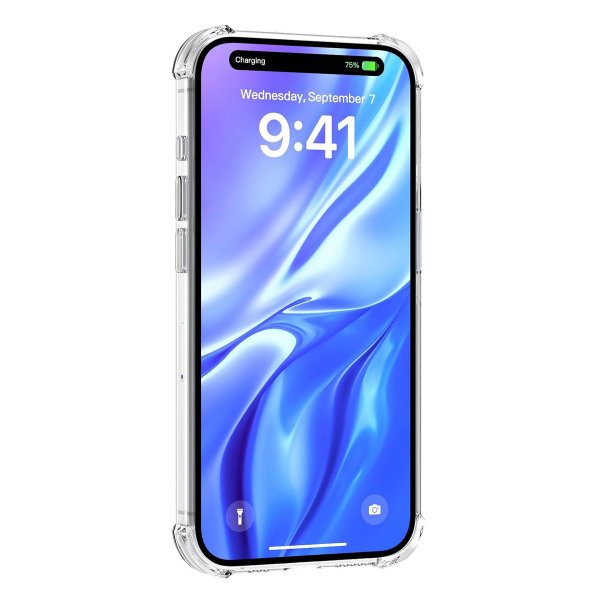 iPhone 17 Pro Skal Korthållare Transparent