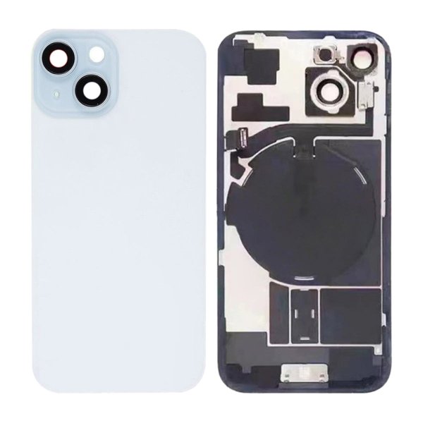 iPhone 15 Baksida Glas Komplett OEM - Blå