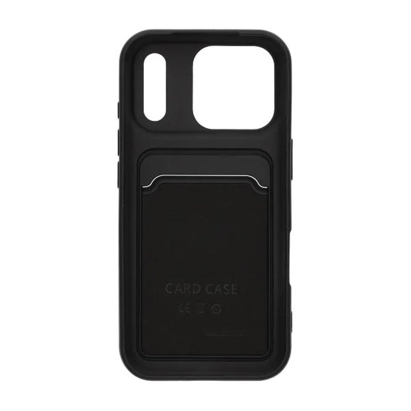 iPhone 17 Pro Skal Korthållare Svart
