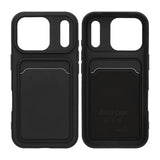 iPhone 17 Pro Skal Korthållare Svart