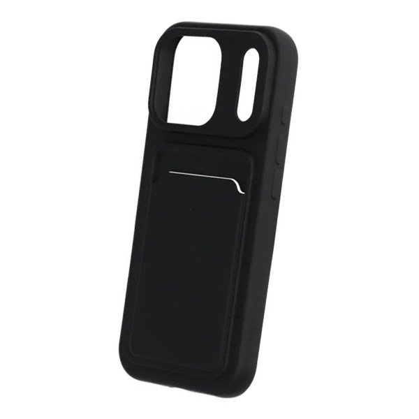 iPhone 17 Pro Skal Korthållare Svart