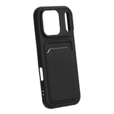 iPhone 17 Pro Skal Korthållare Svart