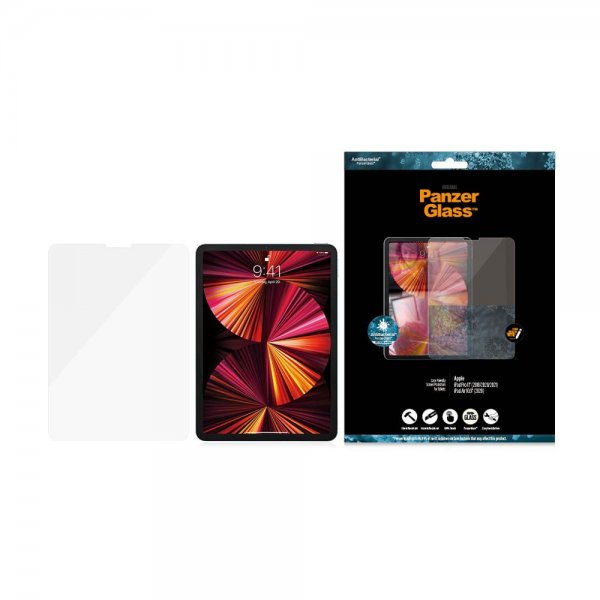 PanzerGlass iPad Air 10.9 (gen 4/5)/iPad Pro 11 (gen 1/2/3/4) Skärmskydd Edge-to-Edge