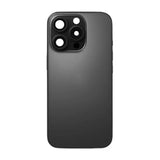 iPhone 16 Pro Baksida Glas med smådelar - Svart Titan