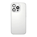 iPhone 16 Pro Baksida Glas med smådelar - Vit Titan