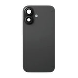iPhone 16 Plus Baksida Glas med smådelar - Svart