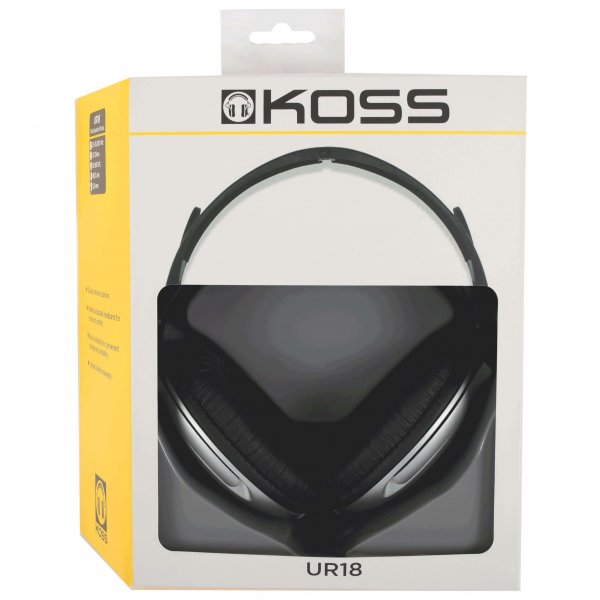 Koss Hörlurar UR18 Over Ear Silver
