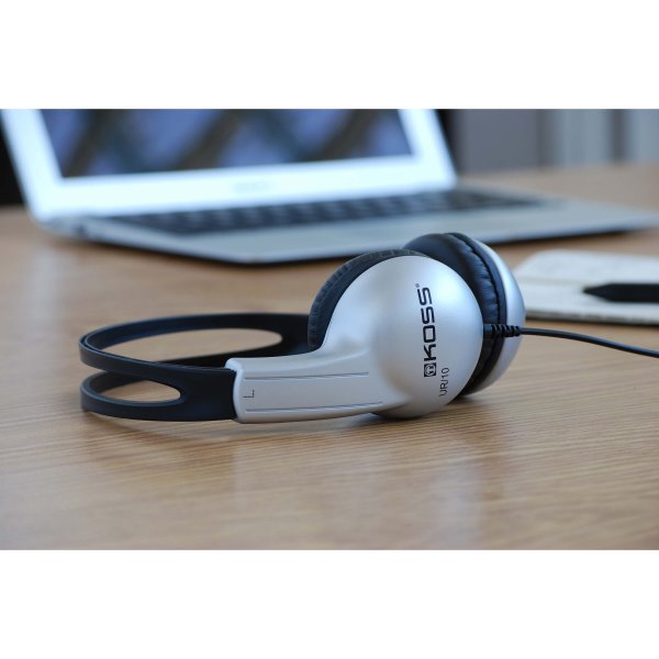Koss Hörlurar UR10 On-Ear Silver