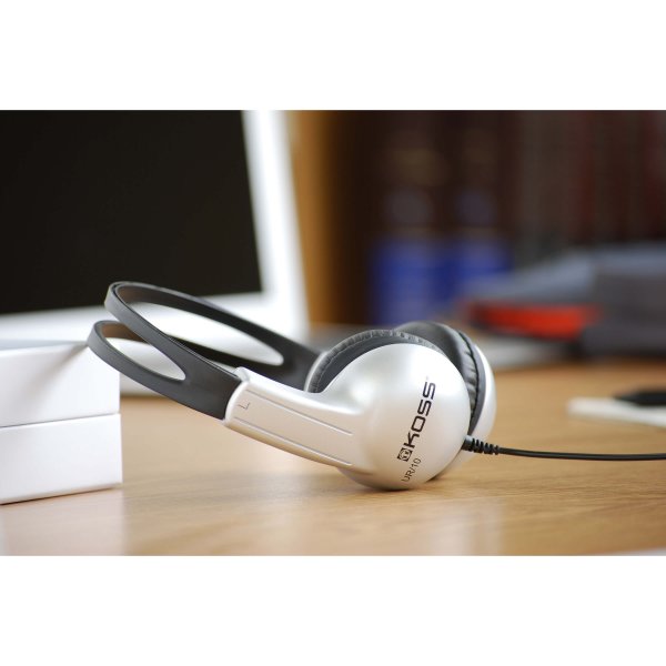 Koss Hörlurar UR10 On-Ear Silver
