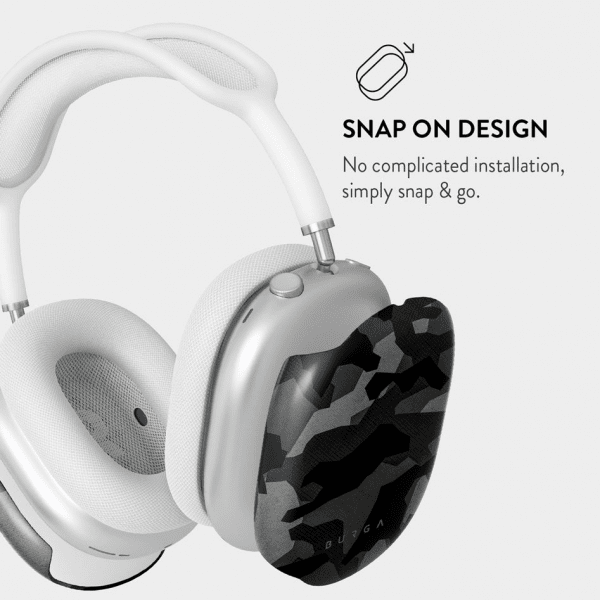 Burga AirPods Max Skal Design Night Black Camo