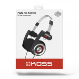 Koss Hörlurar PortaPro 2.0 On Ear Red Hot