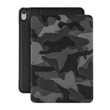 Burga iPad 10.9 (gen 10)/iPad 11 (A16) Fodral Folio Night Black Camouflage