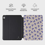 Burga iPad 10.9 (gen 10)/iPad 11 (A16) Fodral Folio Love Me Right