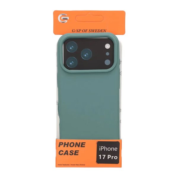 iPhone 17 Pro Skal Liquid Silicone Grön