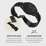 Burga Samsung Galaxy Watch 20mm Armband Metal Svart