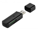 Vivanco USB 2.0 Minneskortläsare Svart