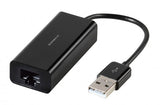 Vivanco USB 2.0 till RJ45 Nätverksadapter Svart