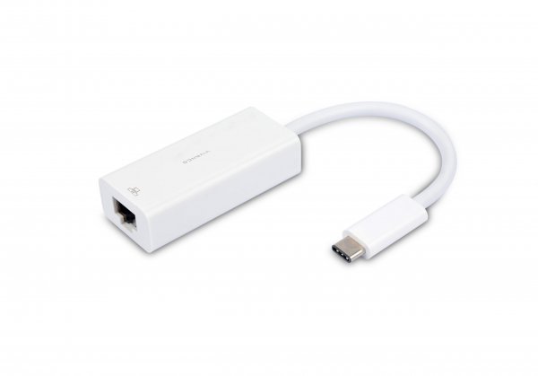 Vivanco Adapter USB Type-C Network Adapter RJ45 Vit