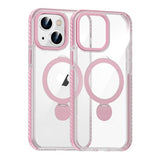 iPhone 15 Skal Ringstativ MagSafe Rosa