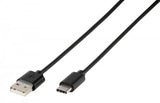 Vivanco Kabel Data Cable USB-A/USB-C 1.2m Svart