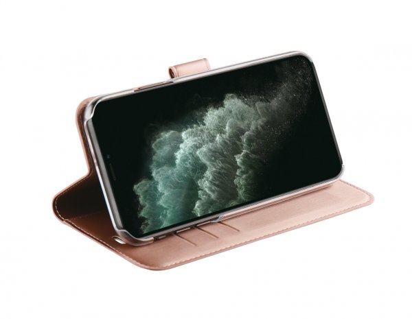Vivanco iPhone 11 Pro Max Fodral Classic Wallet Roseguld