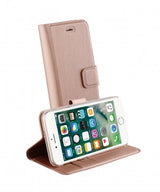 Vivanco iPhone 6/6S/7/8/SE Fodral Classic Wallet Roseguld
