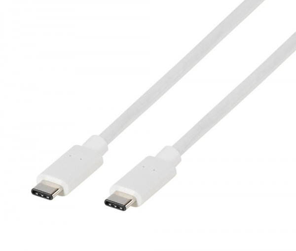 Vivanco Kabel Charging Cable USB-C/USB-C 2.0 0.5m Vit