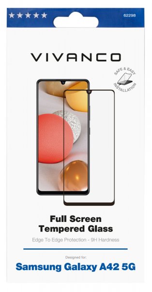Vivanco Samsung Galaxy A42 5G Skärmskydd Full Screen