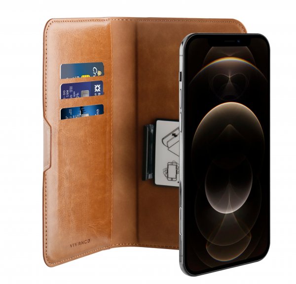 Vivanco Fodral Universal Book Case XL Brun