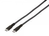 Vivanco Kabel Longlife Braided USB-C/USB-C 0.5m Svart