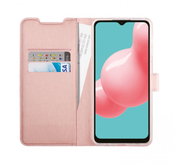 Vivanco Samsung Galaxy A34 5G Fodral Classic Wallet Roseguld