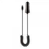 Vivanco Billaddare med Spiralkabel 1m USB-C 12W Svart