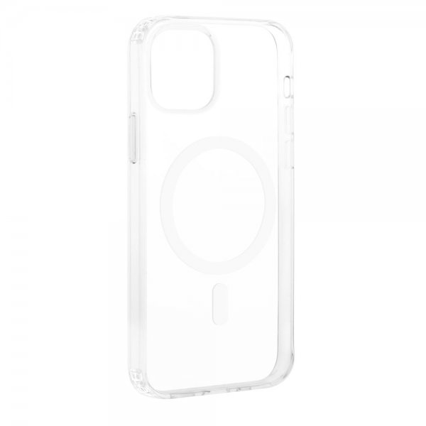 Vivanco iPhone 13 Mini Skal Mag Steady MagSafe Transparent