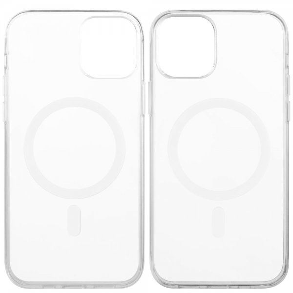 Vivanco iPhone 13 Mini Skal Mag Steady MagSafe Transparent